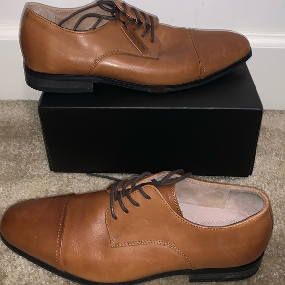 Brown leather loafers - Picture 1 of 5